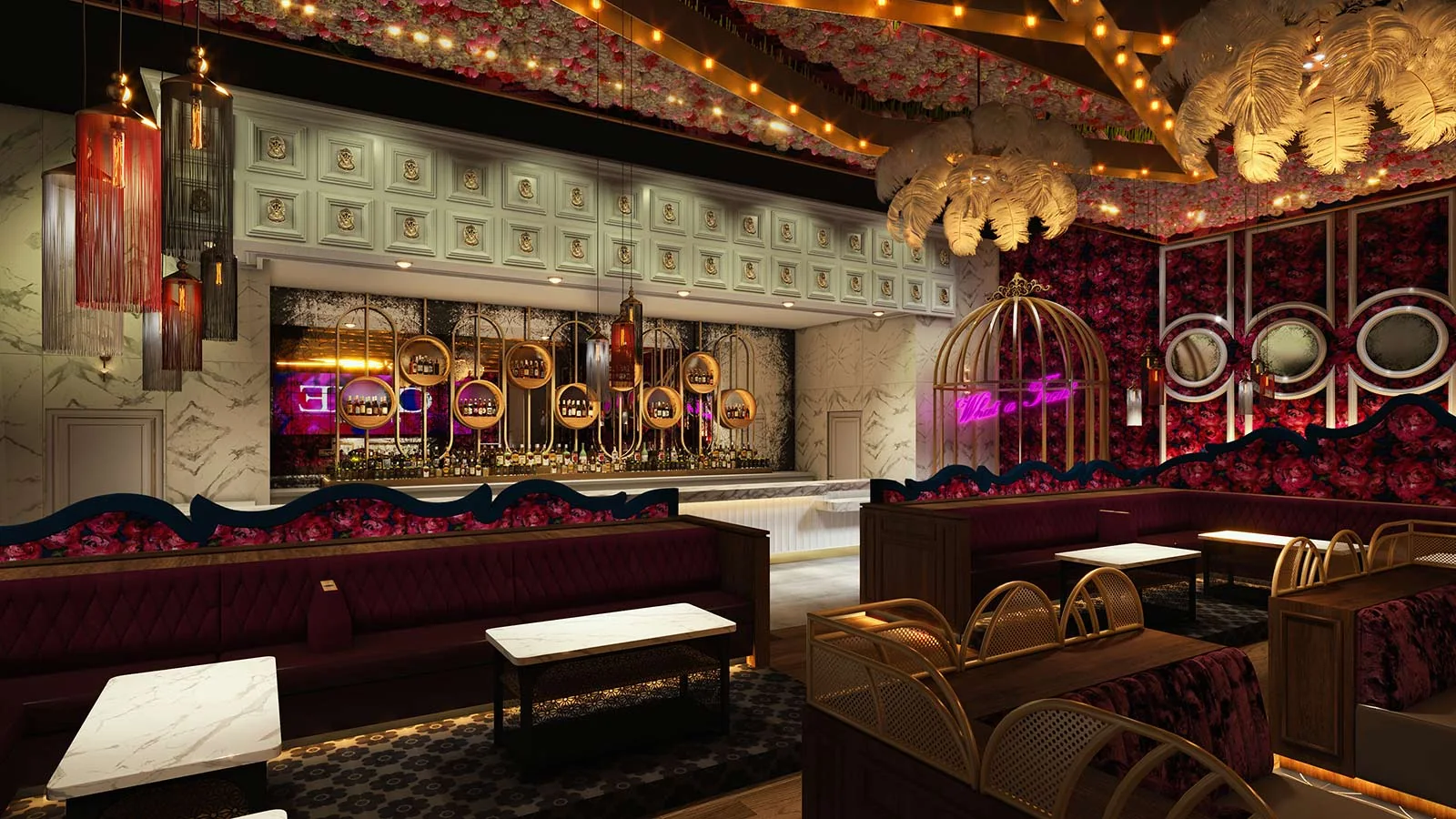 Speakeasy lounge